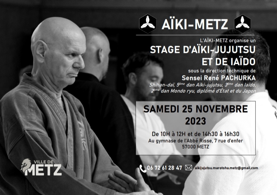 Stage d'Aïki-Jujutsu et de Iaïdo